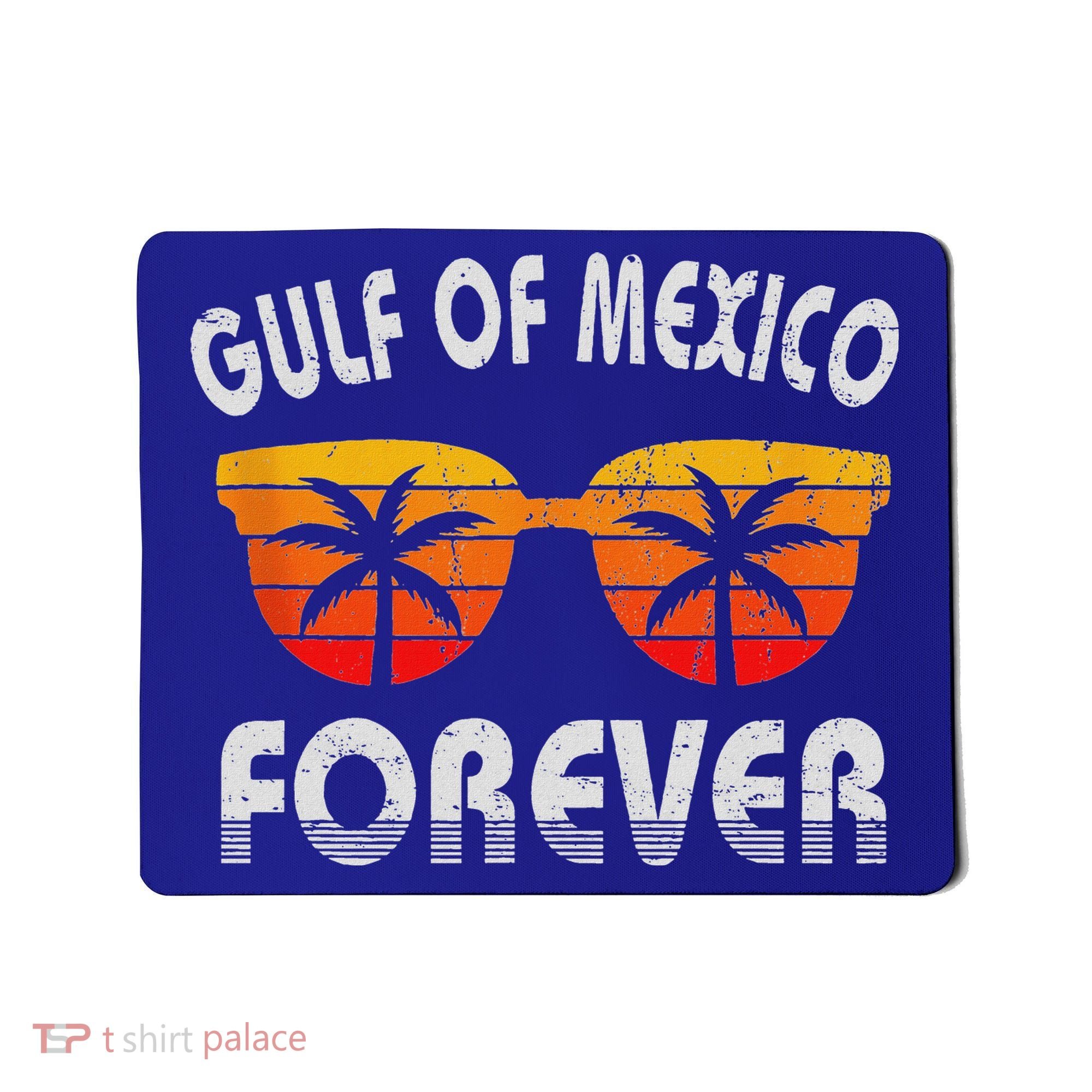Retro Gulf Of Mexico Forever Mousepad