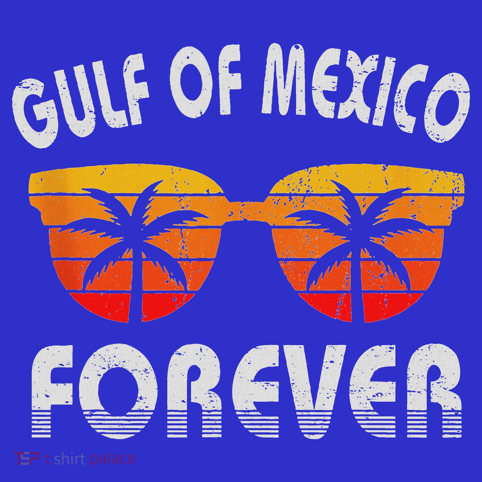 Retro Gulf Of Mexico Forever Baby Bodysuit