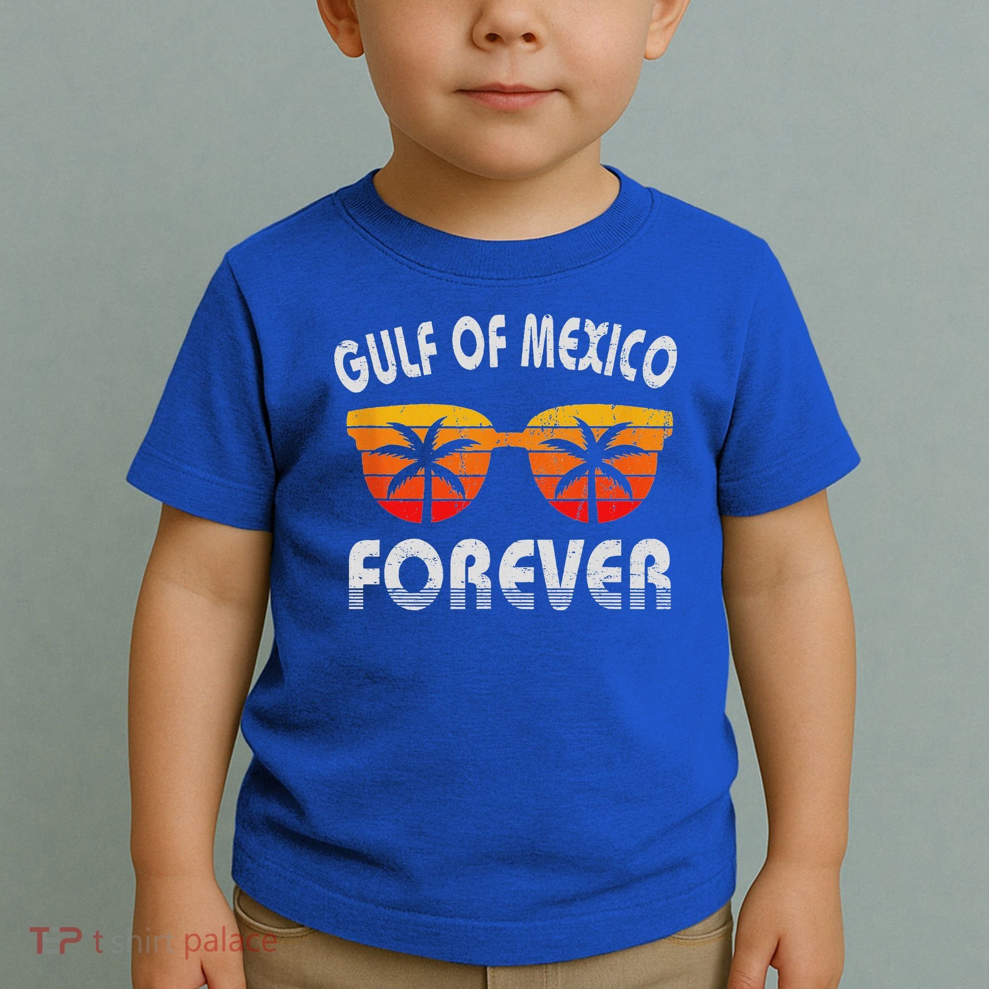 Retro Gulf Of Mexico Forever Toddler T-Shirt
