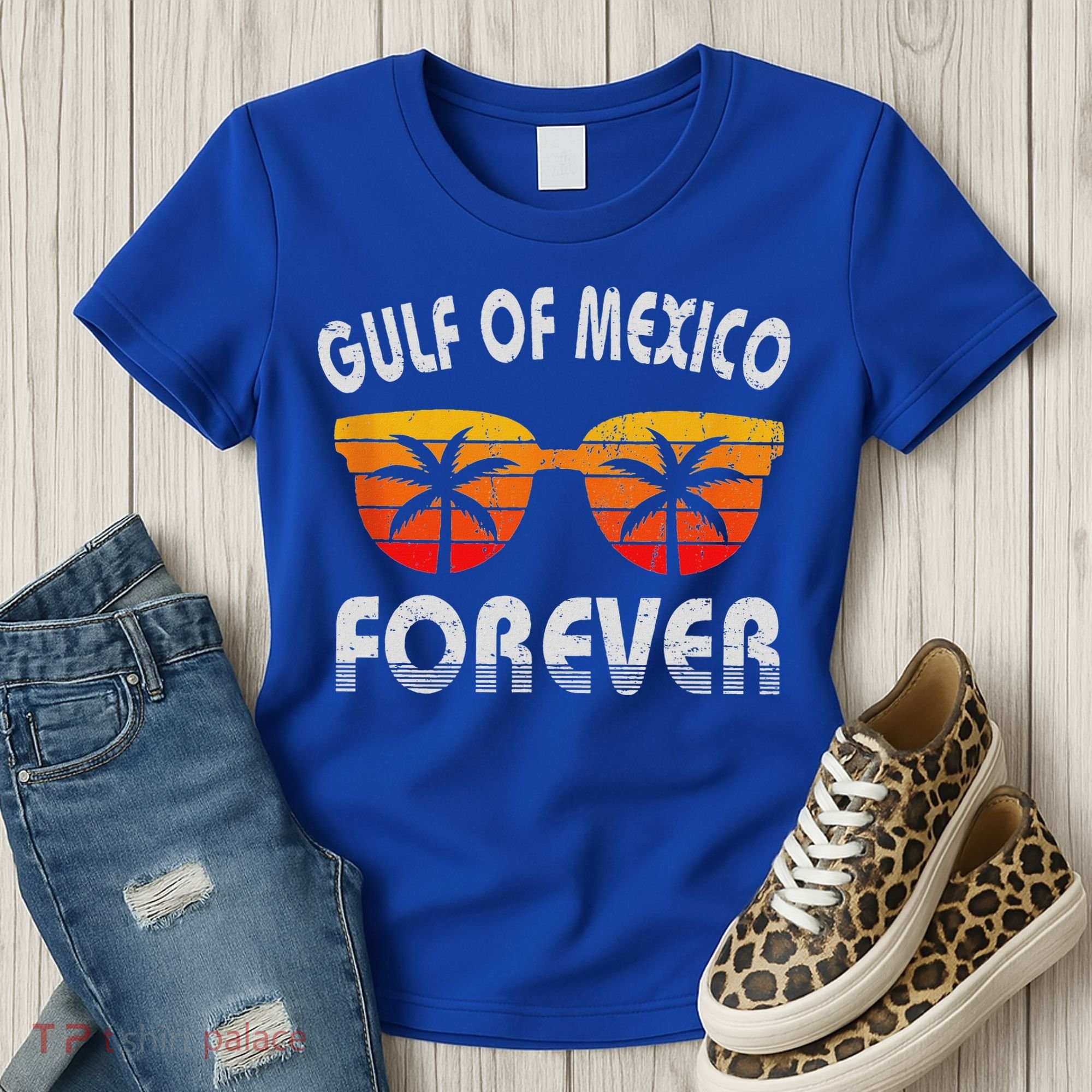 Retro Gulf Of Mexico Forever Women's T-Shirt
