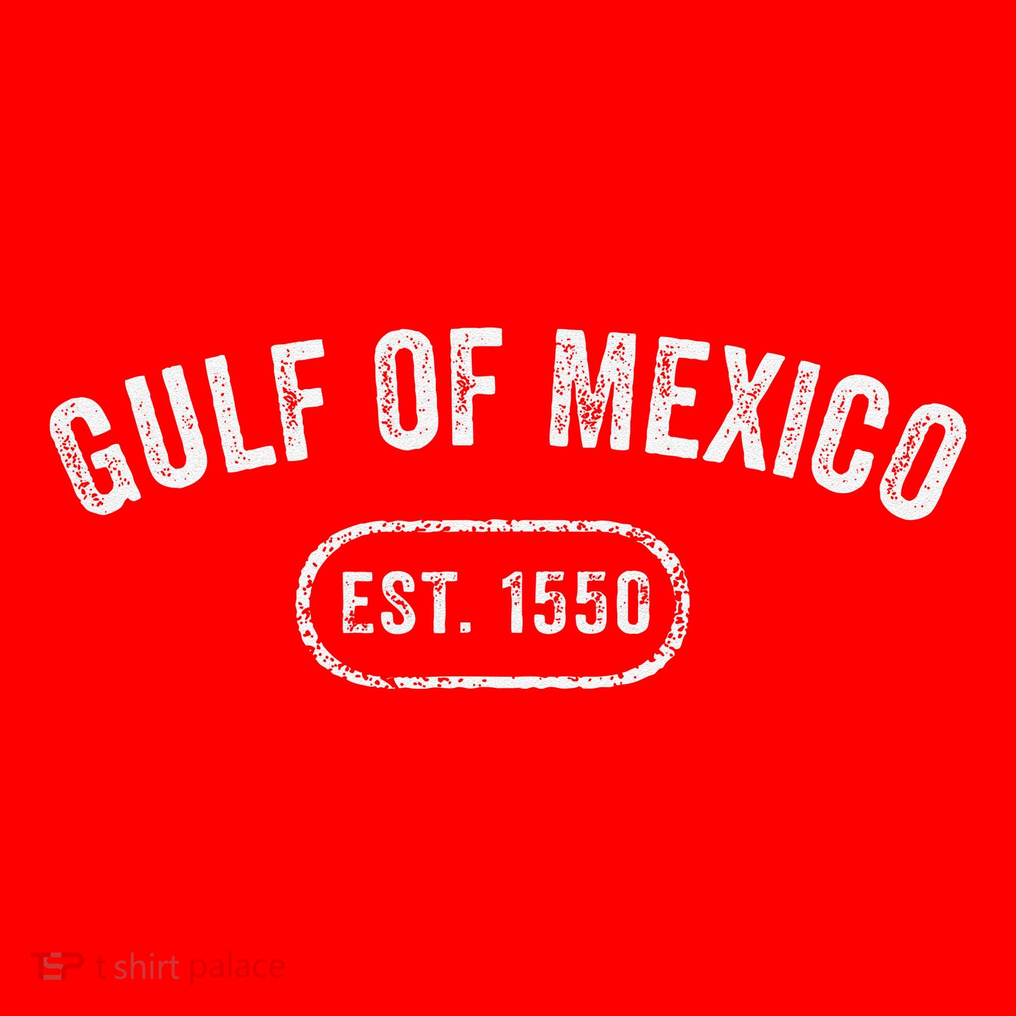 Retro Gulf Of Mexico Est 1550 Mexican Flag For S Santa Hat