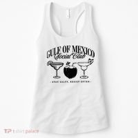 Retro Gulf Of Mexico Social Club Progressive Liberal Women's Tank Top thumb 0