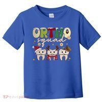 Retro Groovy Ortho Squad Christmas Orthodontist Dentist Gift Toddler T-Shirt thumb 0