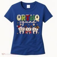 Retro Groovy Ortho Squad Christmas Orthodontist Dentist Gift Women's T-Shirt thumb 0
