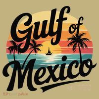 Retro Gulf Of Mexico Patriotic Beach Life Est 1550 T-Shirt thumb 7