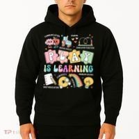 Retro Groovy Play Is Learning Kindergarten Teacher Daycare Hoodie thumb 2