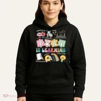 Retro Groovy Play Is Learning Kindergarten Teacher Daycare Hoodie thumb 5
