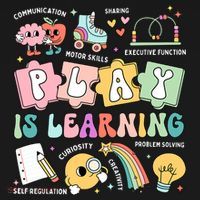 Retro Groovy Play Is Learning Kindergarten Teacher Daycare Baby Bodysuit thumb 2