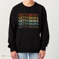 Retro Gettysburg Pennsylvania 80s Style Women's Sweatshirt thumb 0