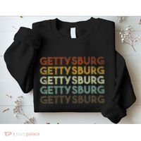Retro Gettysburg Pennsylvania 80s Style Sweatshirt thumb 2
