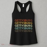 Retro Gettysburg Pennsylvania 80s Style Women's Tank Top thumb 3