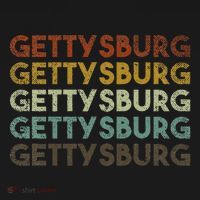 Retro Gettysburg Pennsylvania 80s Style Tank Top thumb 6