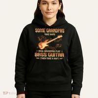 Real Grandpas Play Bass Guitar And Take A Naps Hoodie thumb 5