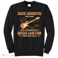 Real Grandpas Play Bass Guitar And Take A Naps Sweatshirt thumb 0