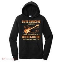Real Grandpas Play Bass Guitar And Take A Naps Women's Hoodie thumb 0