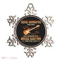Real Grandpas Play Bass Guitar And Take A Naps Ornament thumb 0