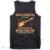 Real Grandpas Play Bass Guitar And Take A Naps Tank Top thumb 0
