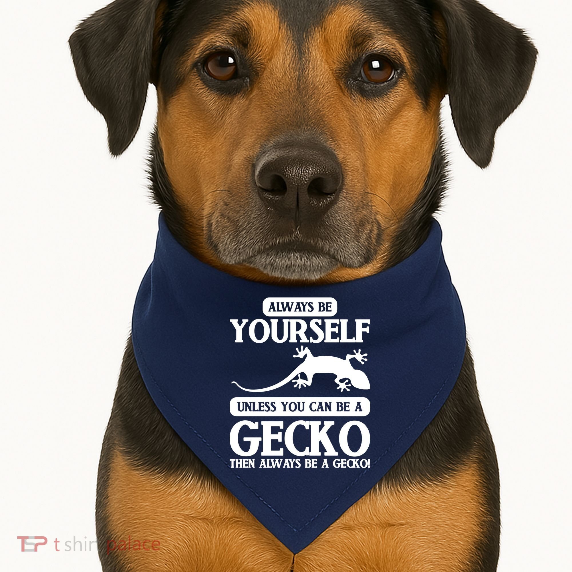 Reptile Gecko USA-Made Doggie Bandana