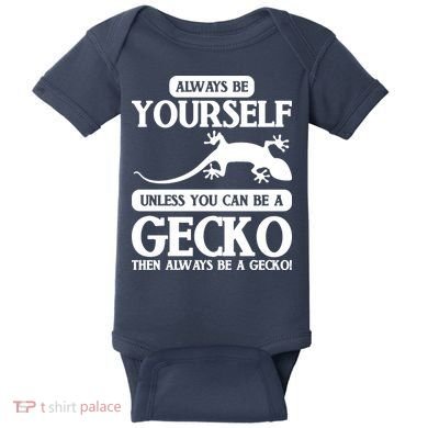 Reptile Gecko Baby Bodysuit