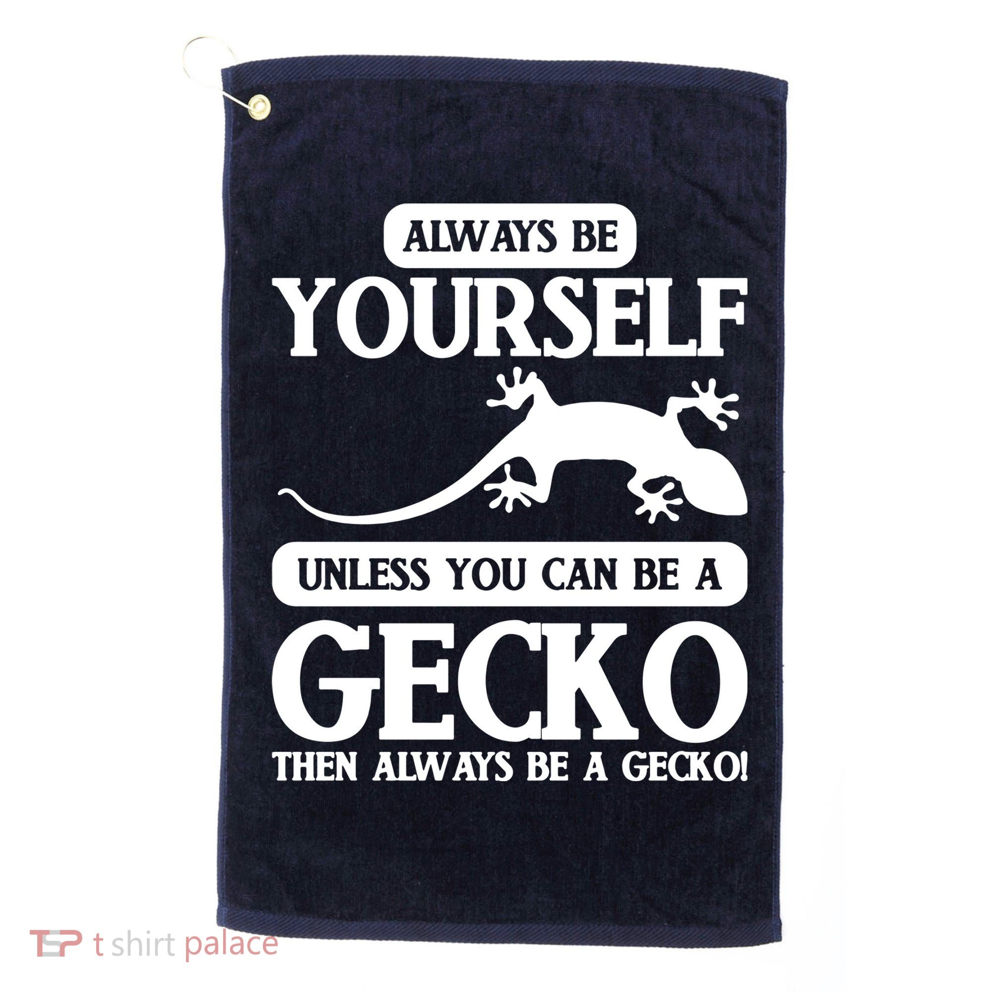 Reptile Gecko Golf Towel