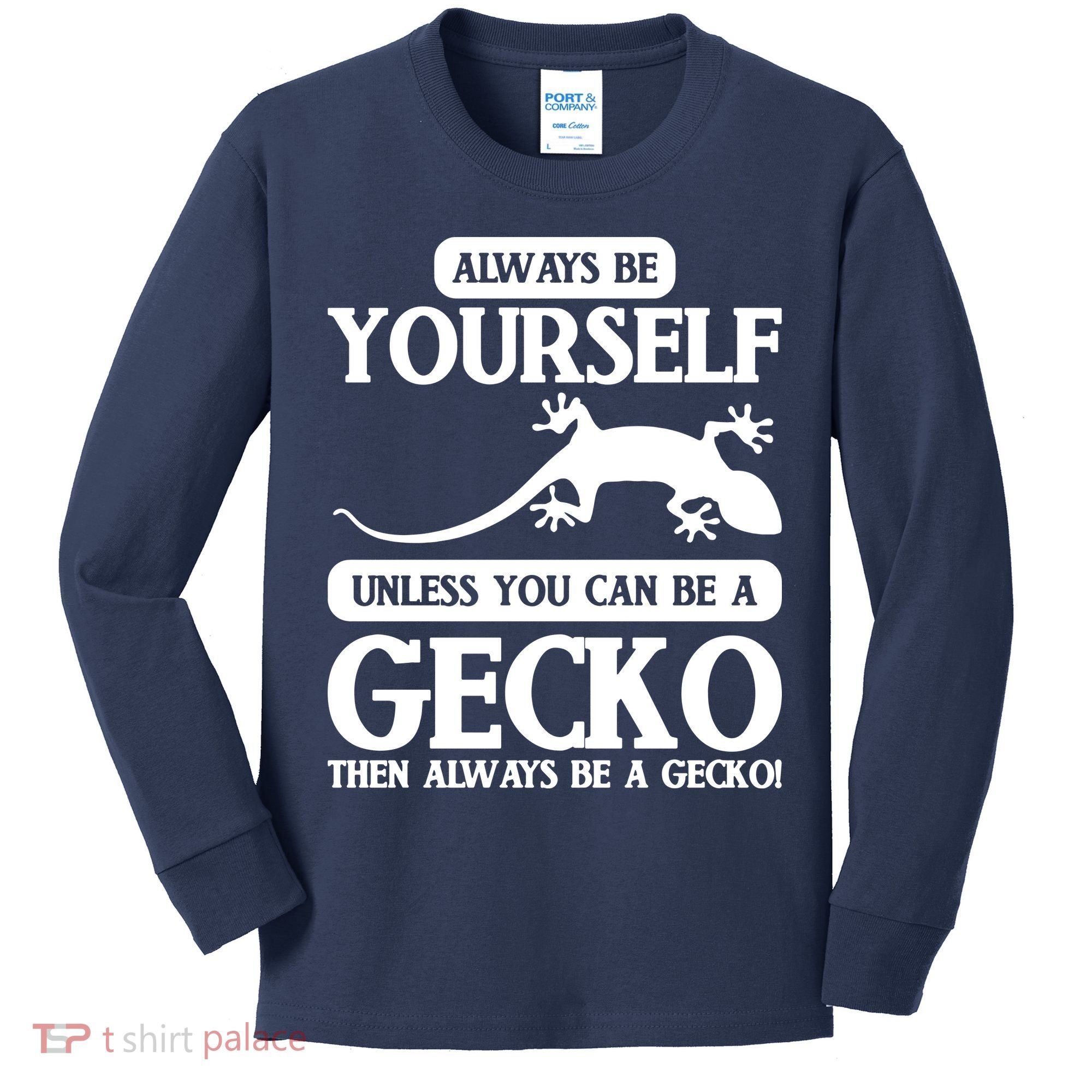 Reptile Gecko Kids Long Sleeve Shirt