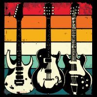 Retro Guitar Backpack thumb 2