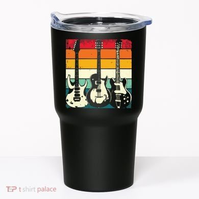 Retro Guitar Tumbler