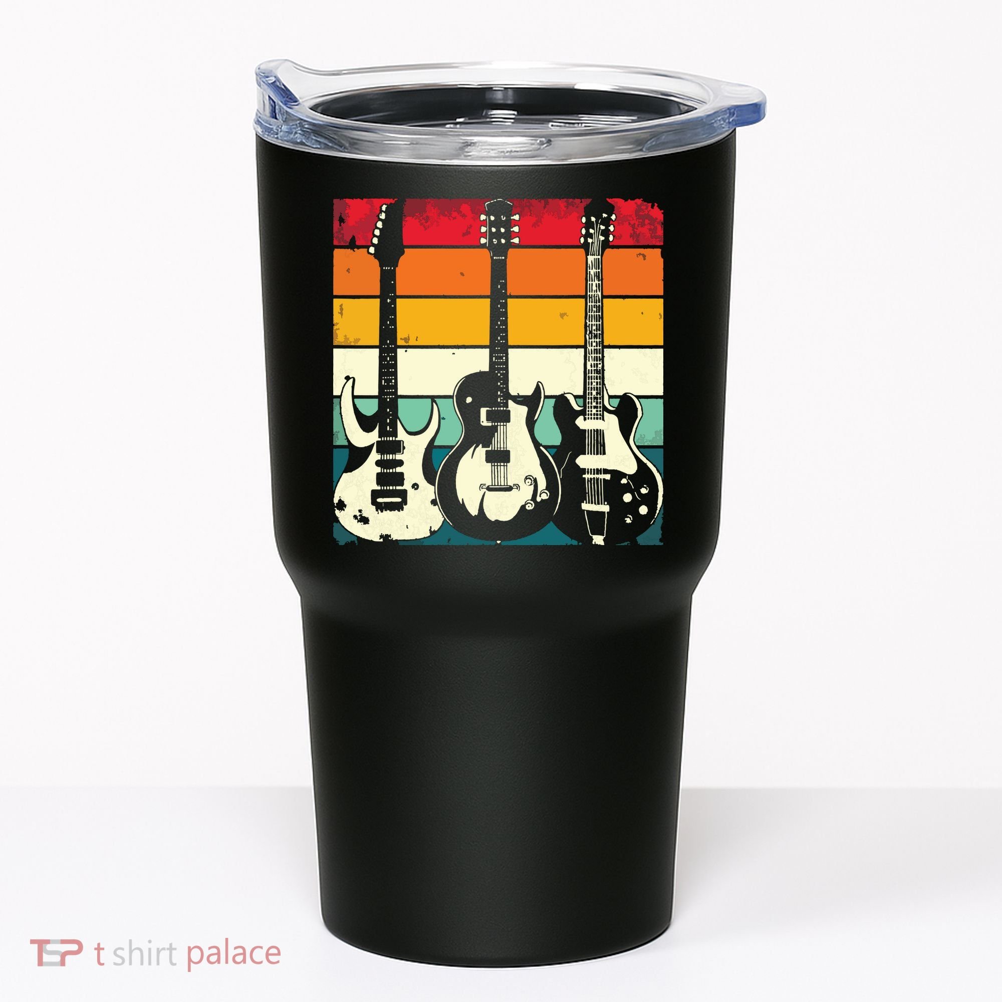Retro Guitar Tumbler