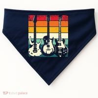 Retro Guitar USA-Made Doggie Bandana thumb 0