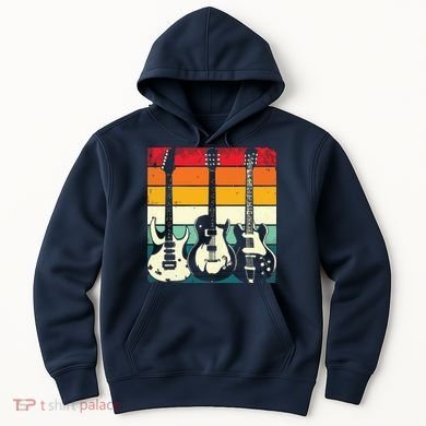 Retro Guitar Hoodie