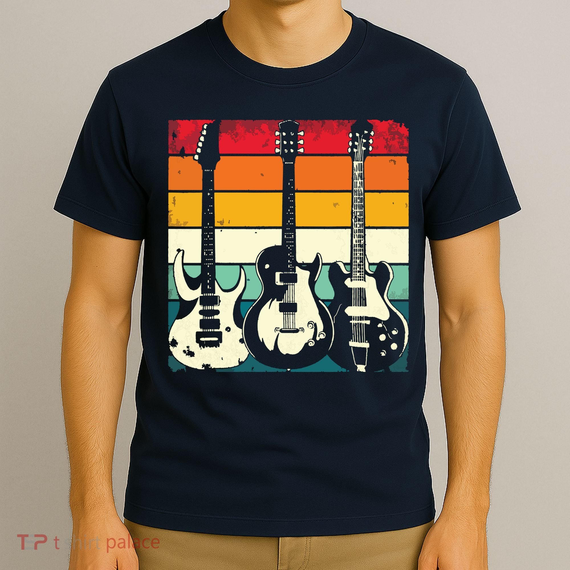 Retro Guitar T-Shirt