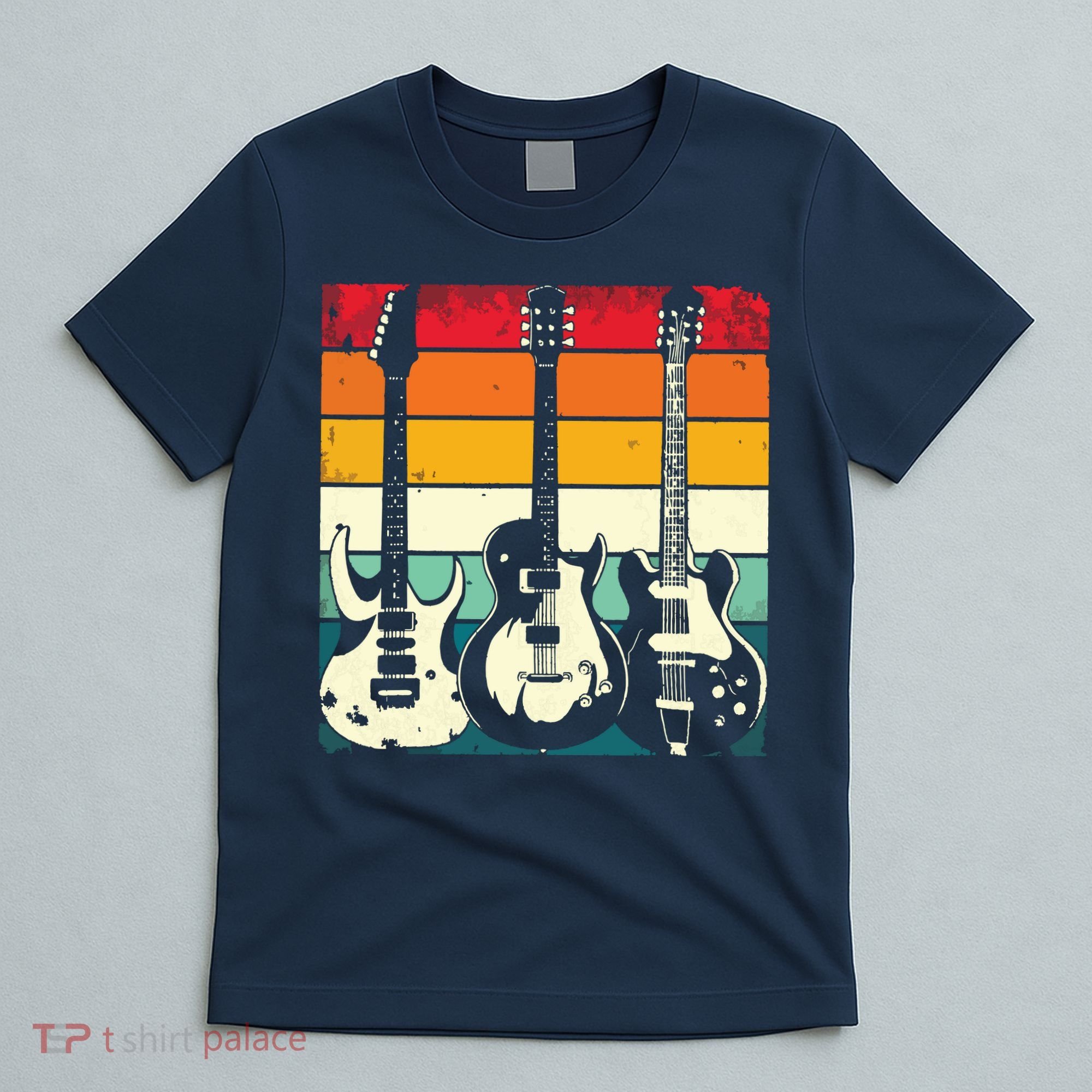 Retro Guitar T-Shirt