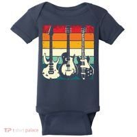 Retro Guitar Baby Bodysuit thumb 0