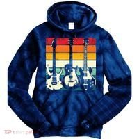 Retro Guitar Tie Dye Hoodie thumb 0