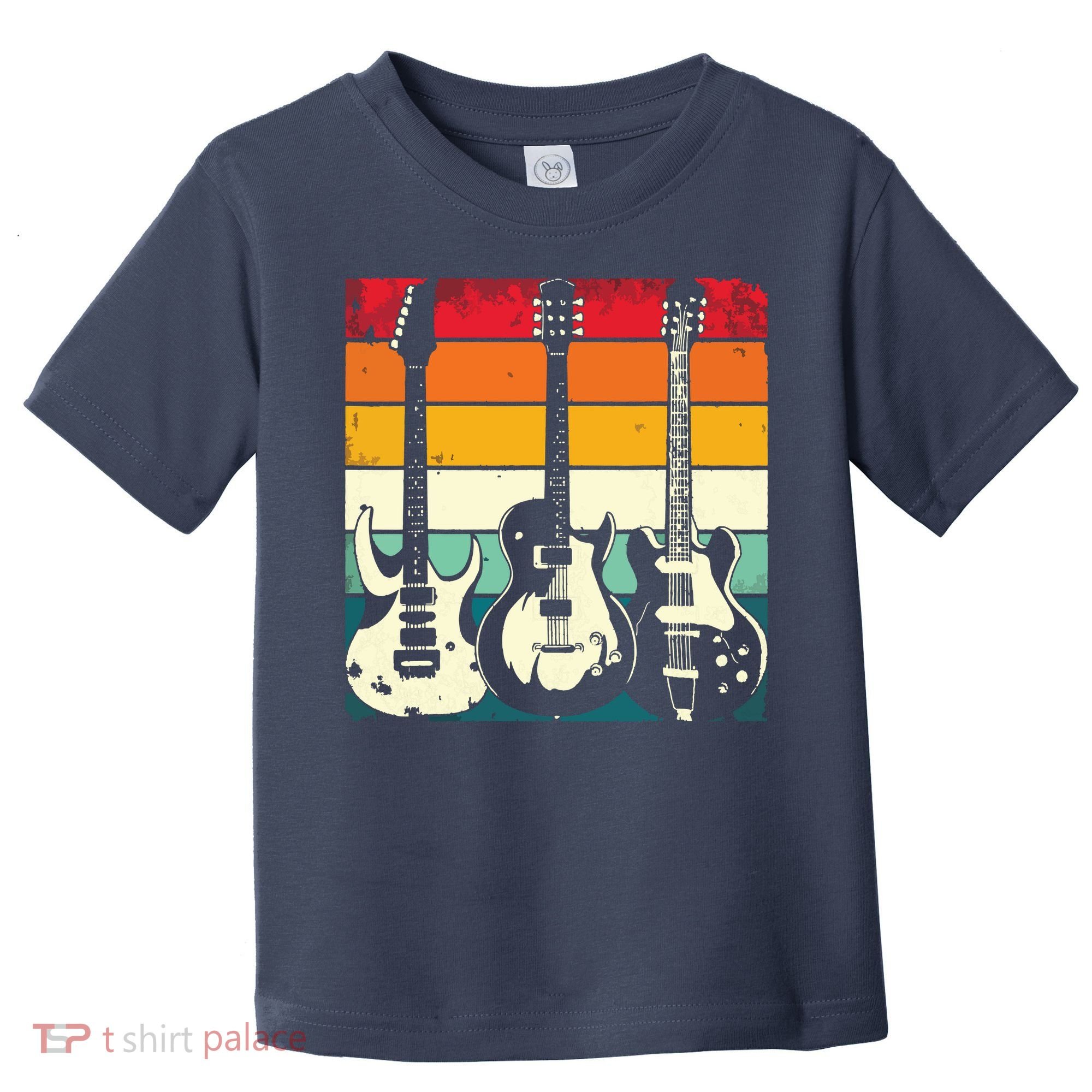 Retro Guitar Toddler T-Shirt