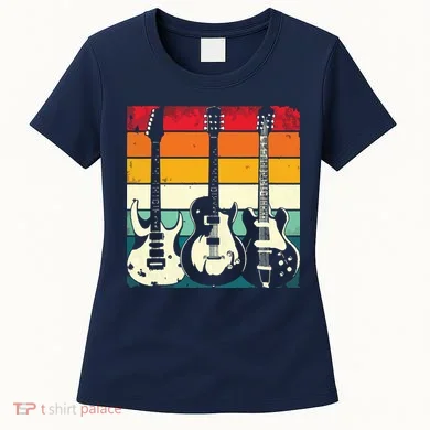Retro Guitar Women's T-Shirt