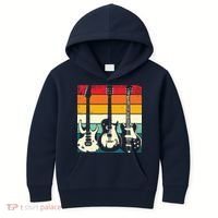 Retro Guitar Kids Hoodie thumb 0