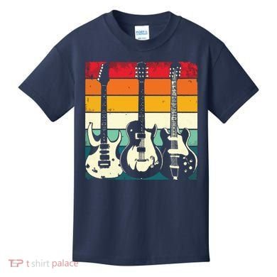Retro Guitar Kids T-Shirt