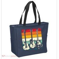 Retro Guitar Tote Bag thumb 2