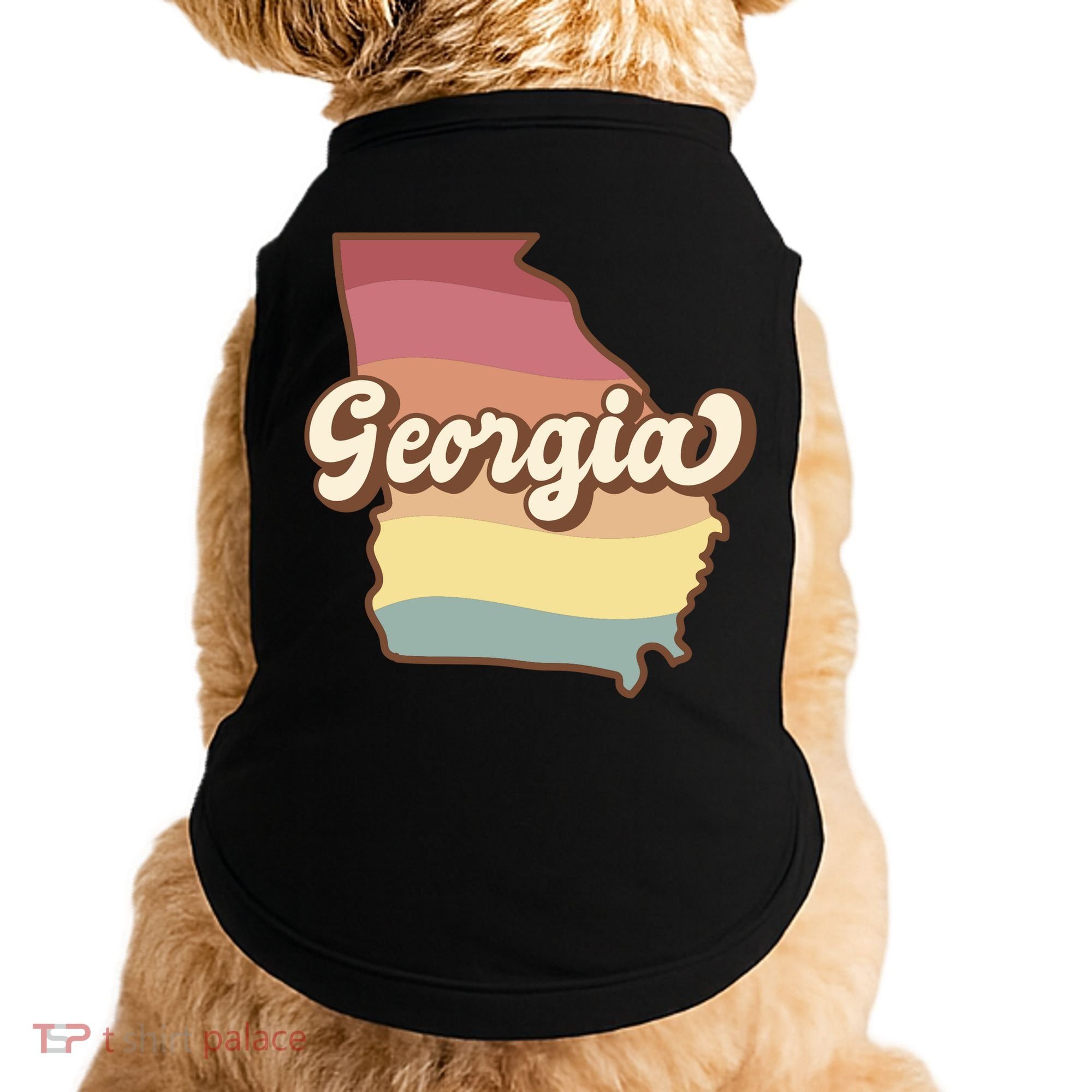 Retro Georgia Doggie Tank