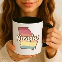Retro Georgia Coffee Mug thumb 3