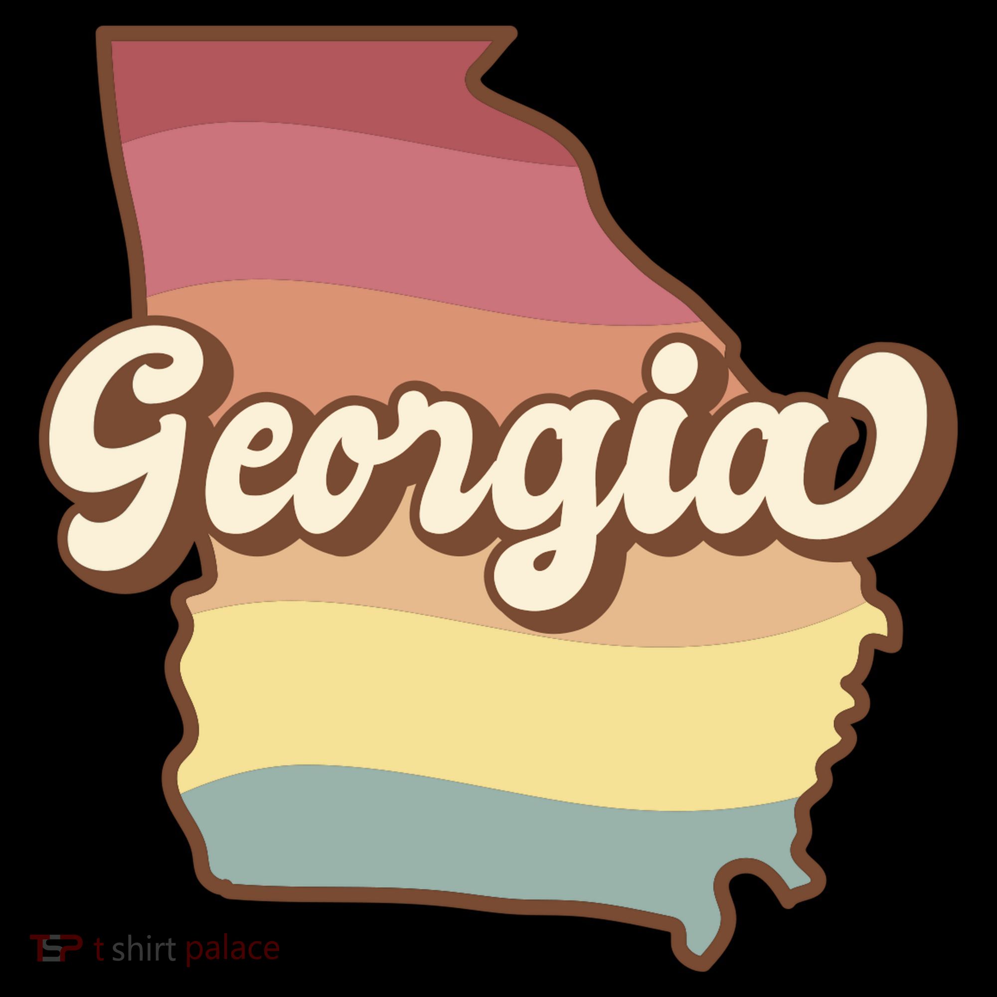Retro Georgia Women's Hoodie