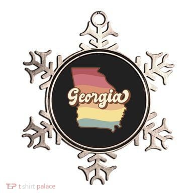 Retro Georgia Ornament