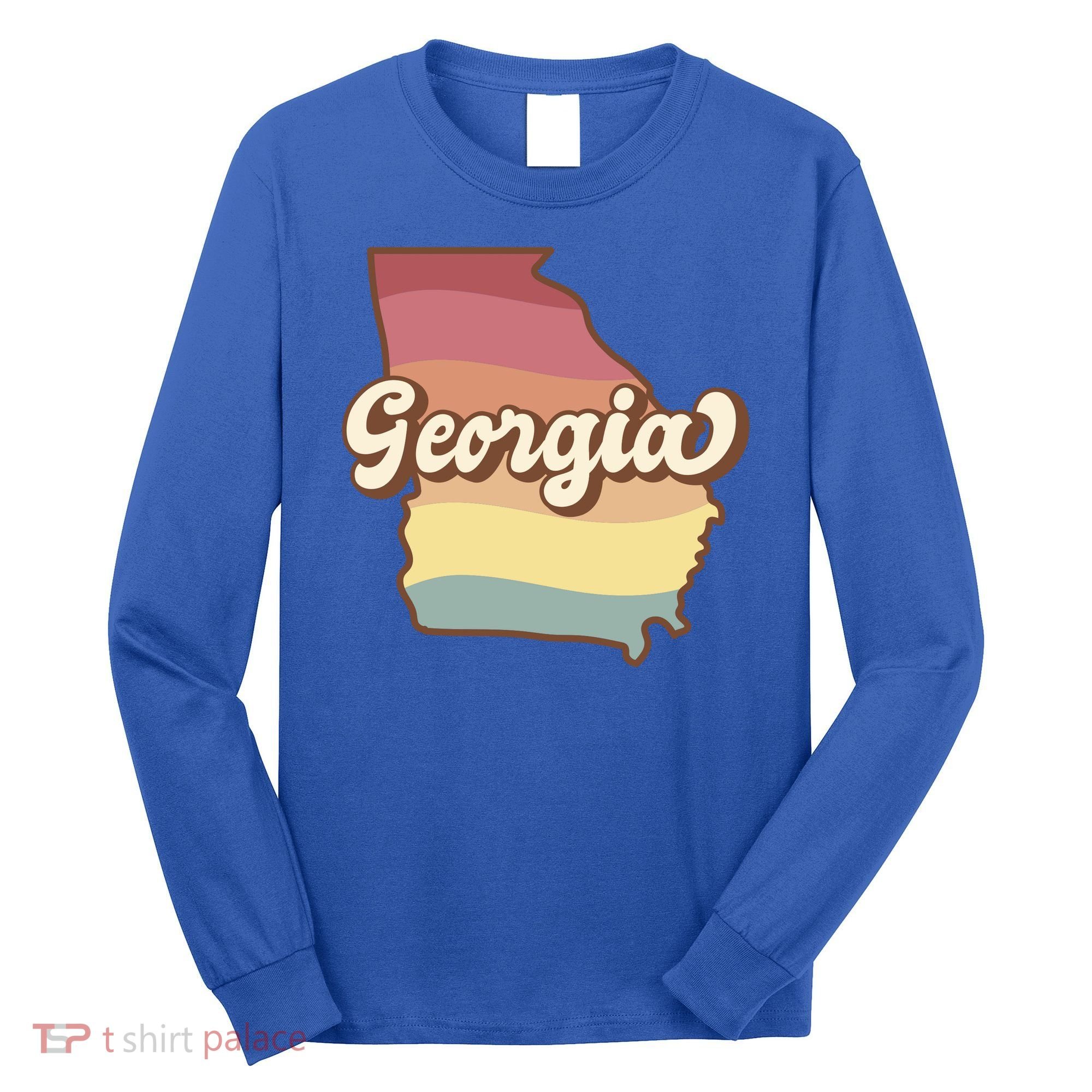 Retro Georgia Long Sleeve Shirt