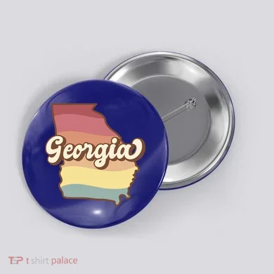 Retro Georgia Button