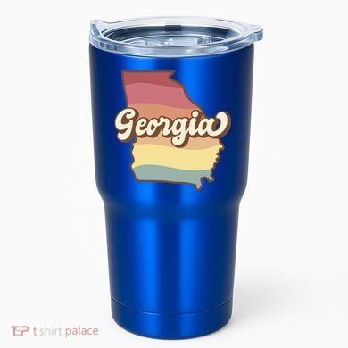 Retro Georgia Tumbler