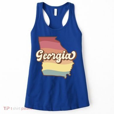 Retro Georgia Women's Tank Top