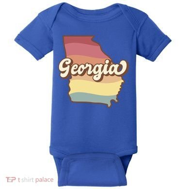 Retro Georgia Baby Bodysuit