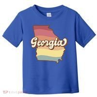 Retro Georgia Toddler T-Shirt thumb 0