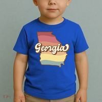 Retro Georgia Toddler T-Shirt thumb 2